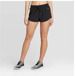 EUC JoyLab Women's High-Waist Athletic Running Shorts W/Liner In Black Size XS